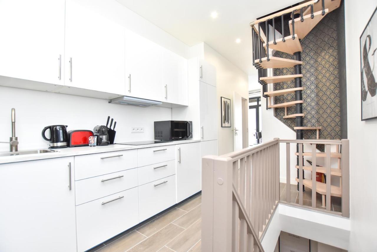 Apartmán Cmg Menilmontant / Saint Fargeau Paříž Exteriér fotografie