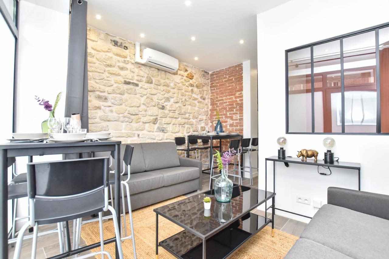 Apartmán Cmg Menilmontant / Saint Fargeau Paříž Exteriér fotografie